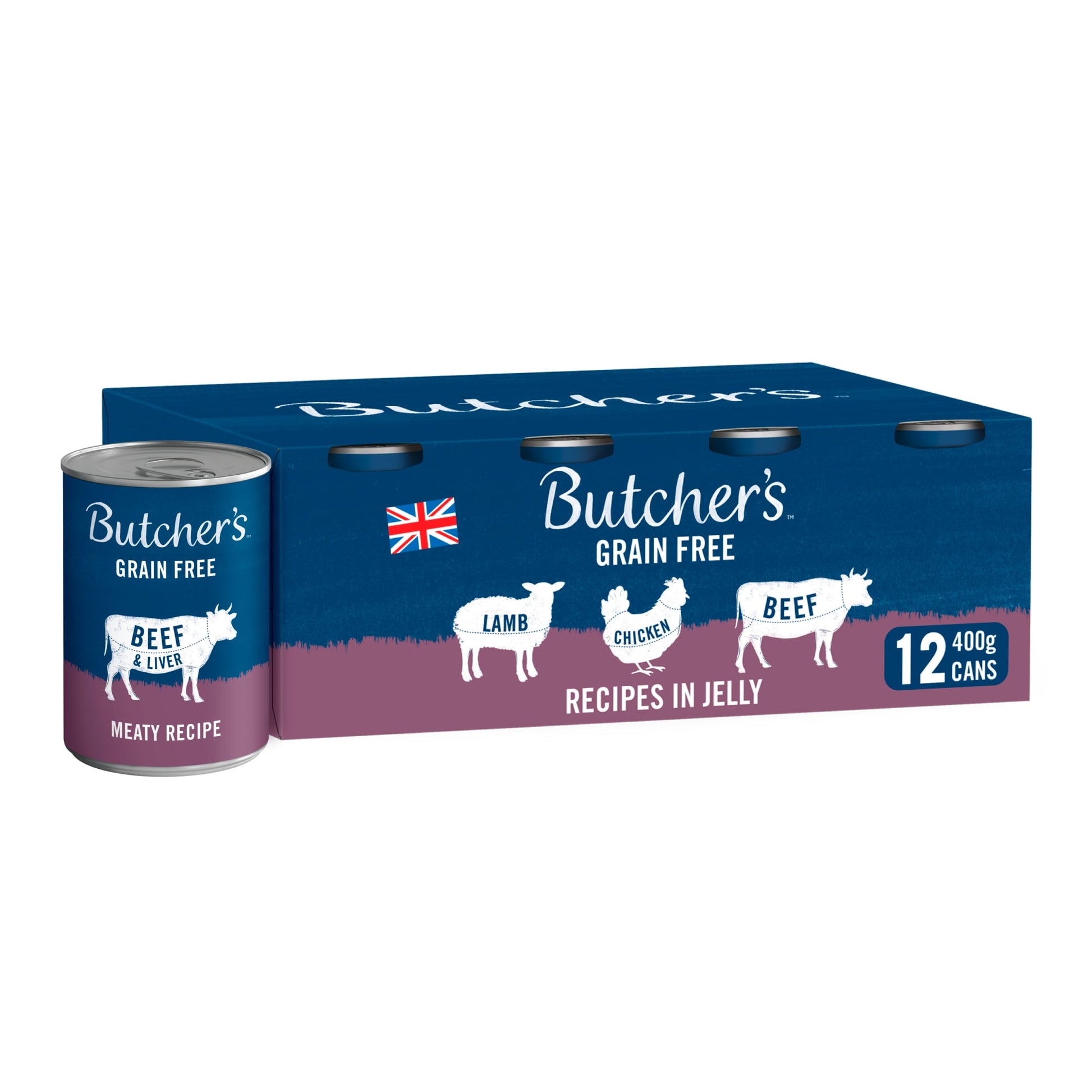 Butcher's Recipe In Jelly Dog Food Tin 12X400g — image 3