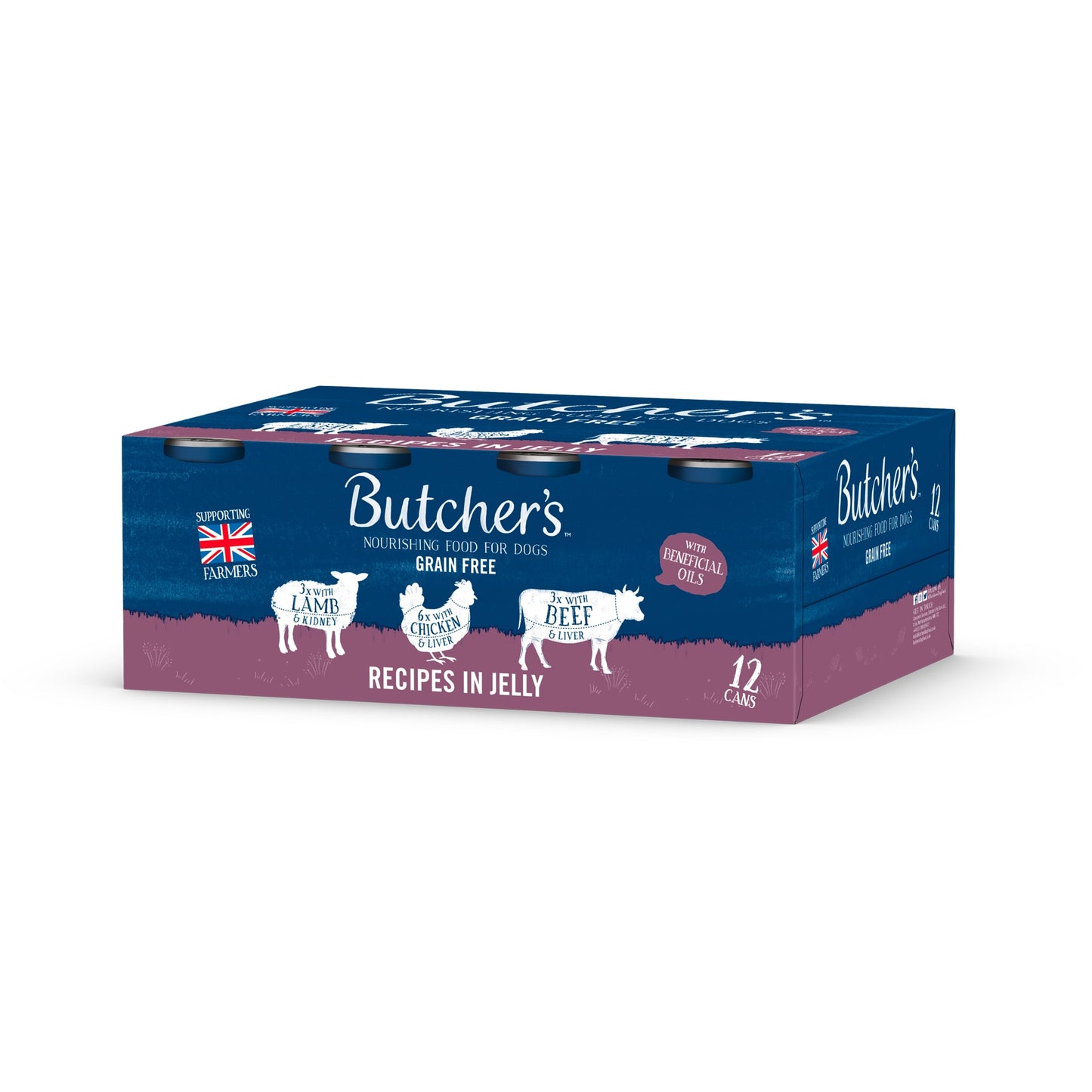 Butcher's Recipe In Jelly Dog Food Tin 12X400g — image 4