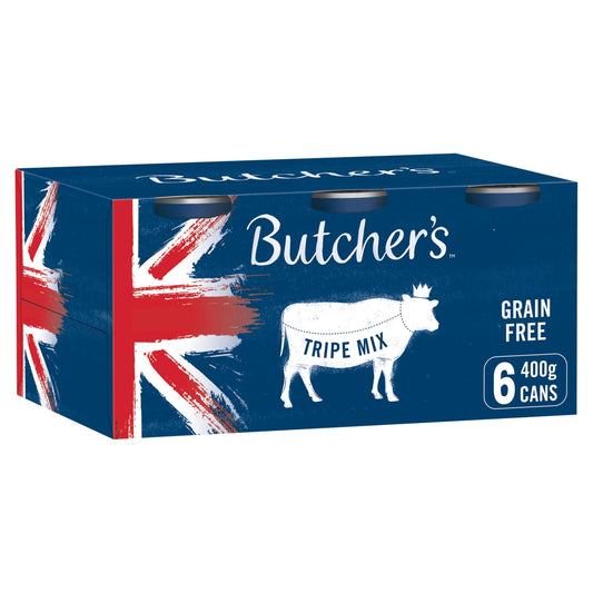 Butcher's Tripe Dog Food Tins 6X400g — image 1