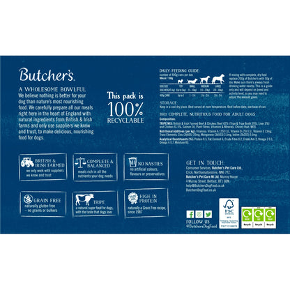 Butcher's Tripe Dog Food Tins 6X400g — image 2