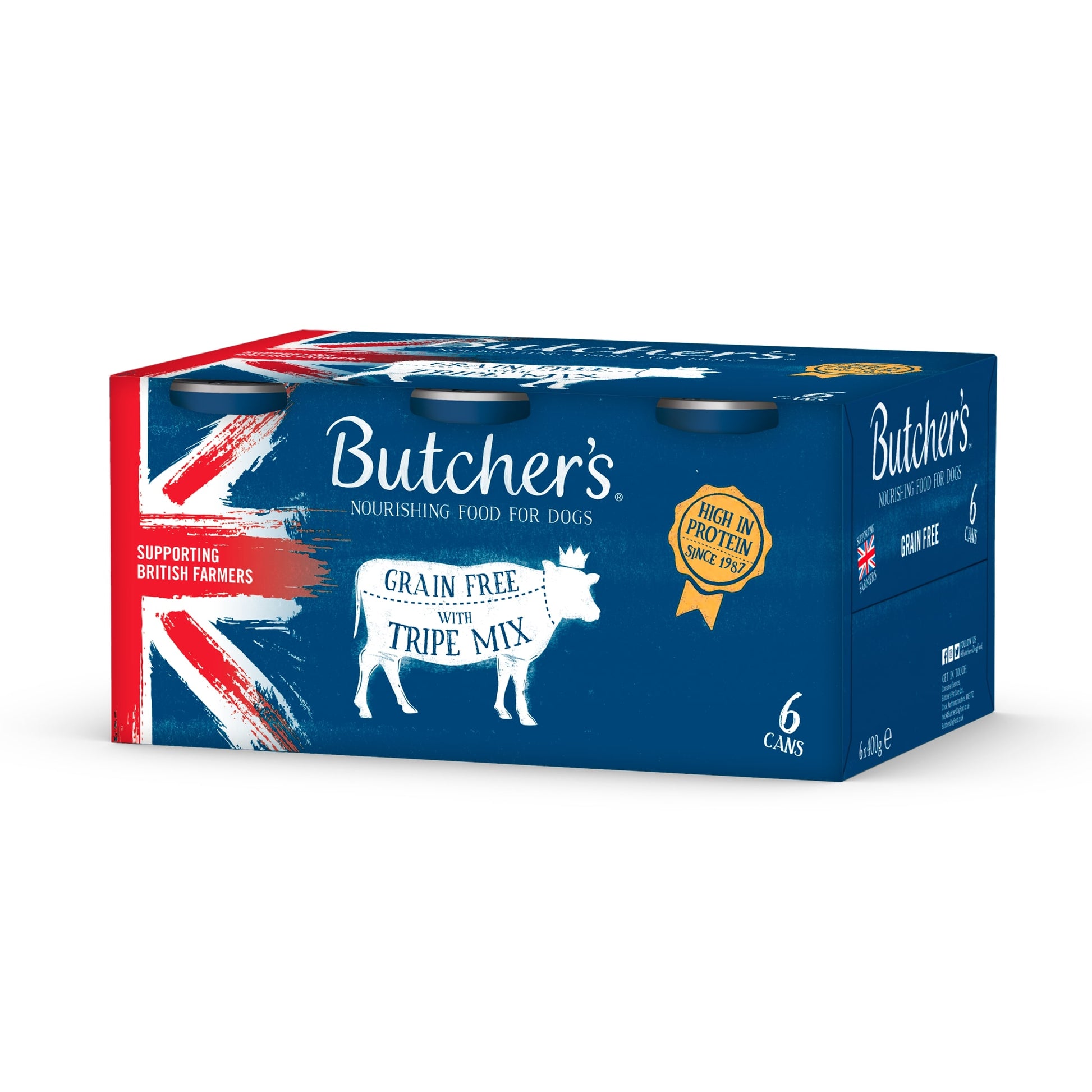 Butcher's Tripe Dog Food Tins 6X400g — image 4