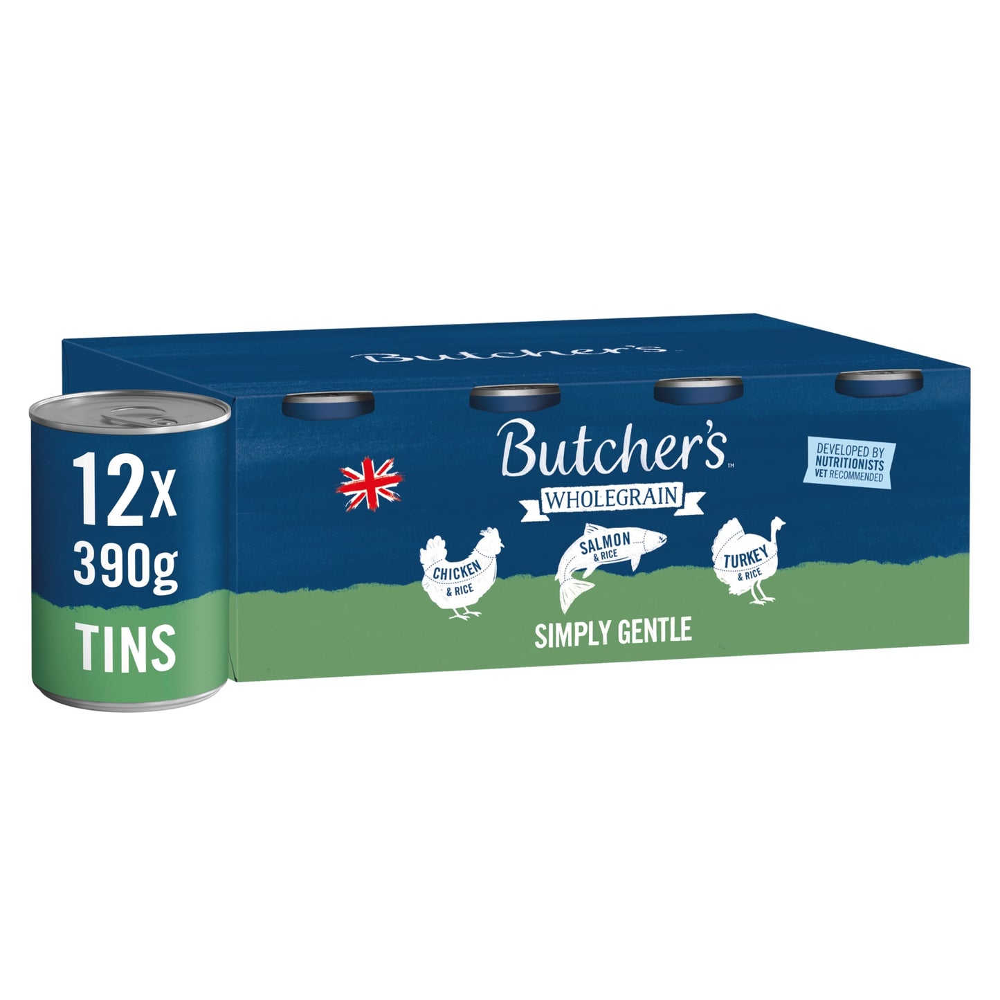 Butcher's Wholegrain Simply Gentle Dog Food Tins 12x390g — image 3