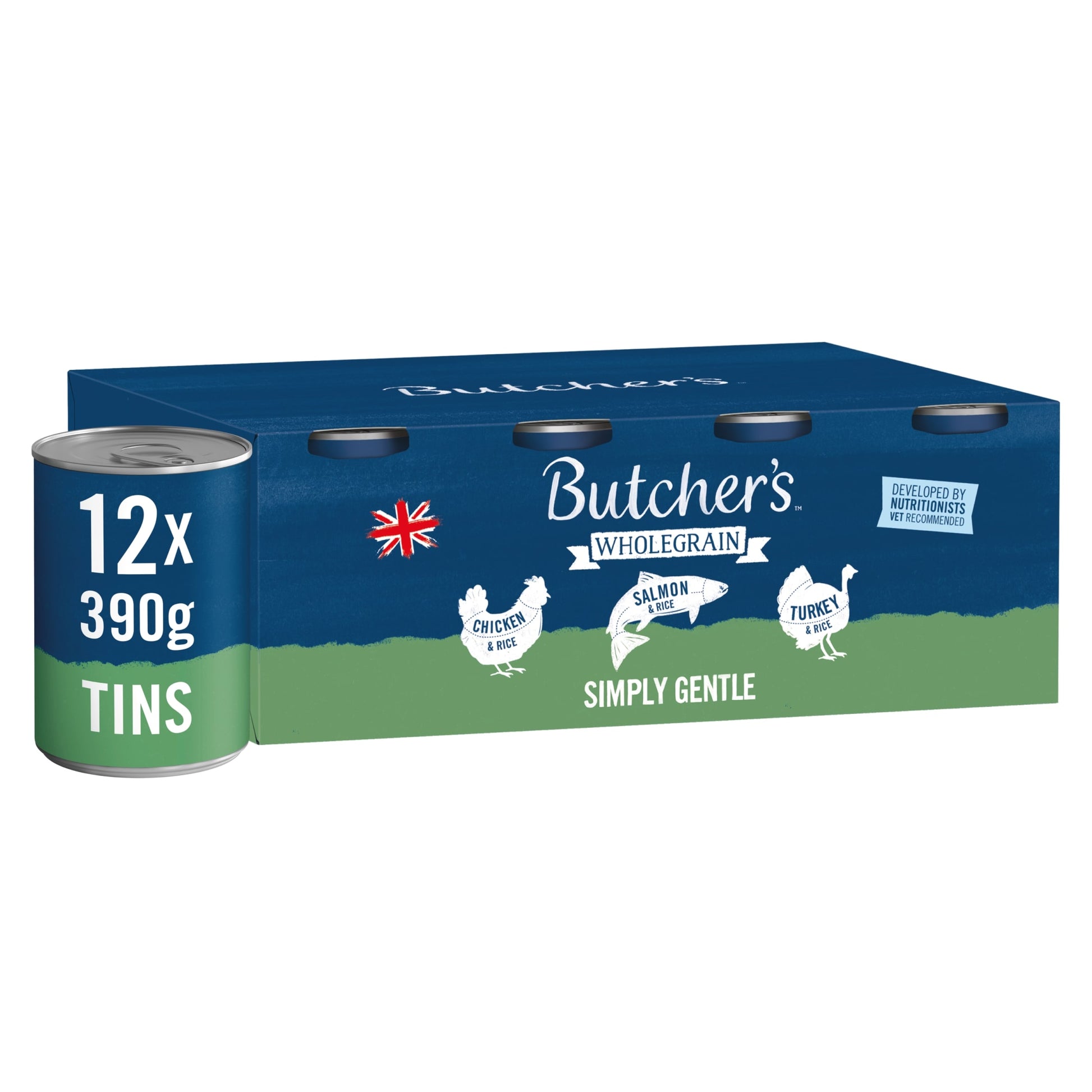 Butcher's Wholegrain Simply Gentle Dog Food Tins 12x390g — image 3