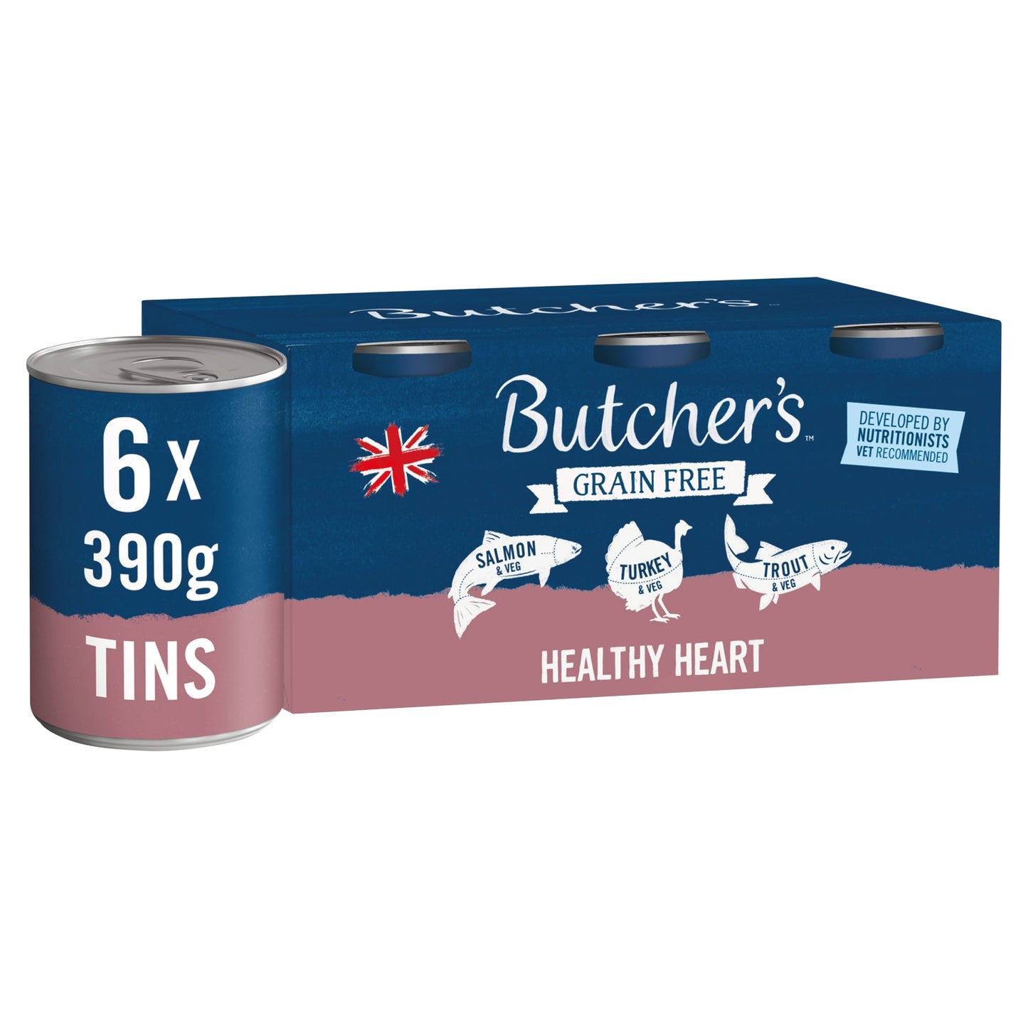 Butchers Grain Free Healthy Heart Dog Food 6X390g — image 1