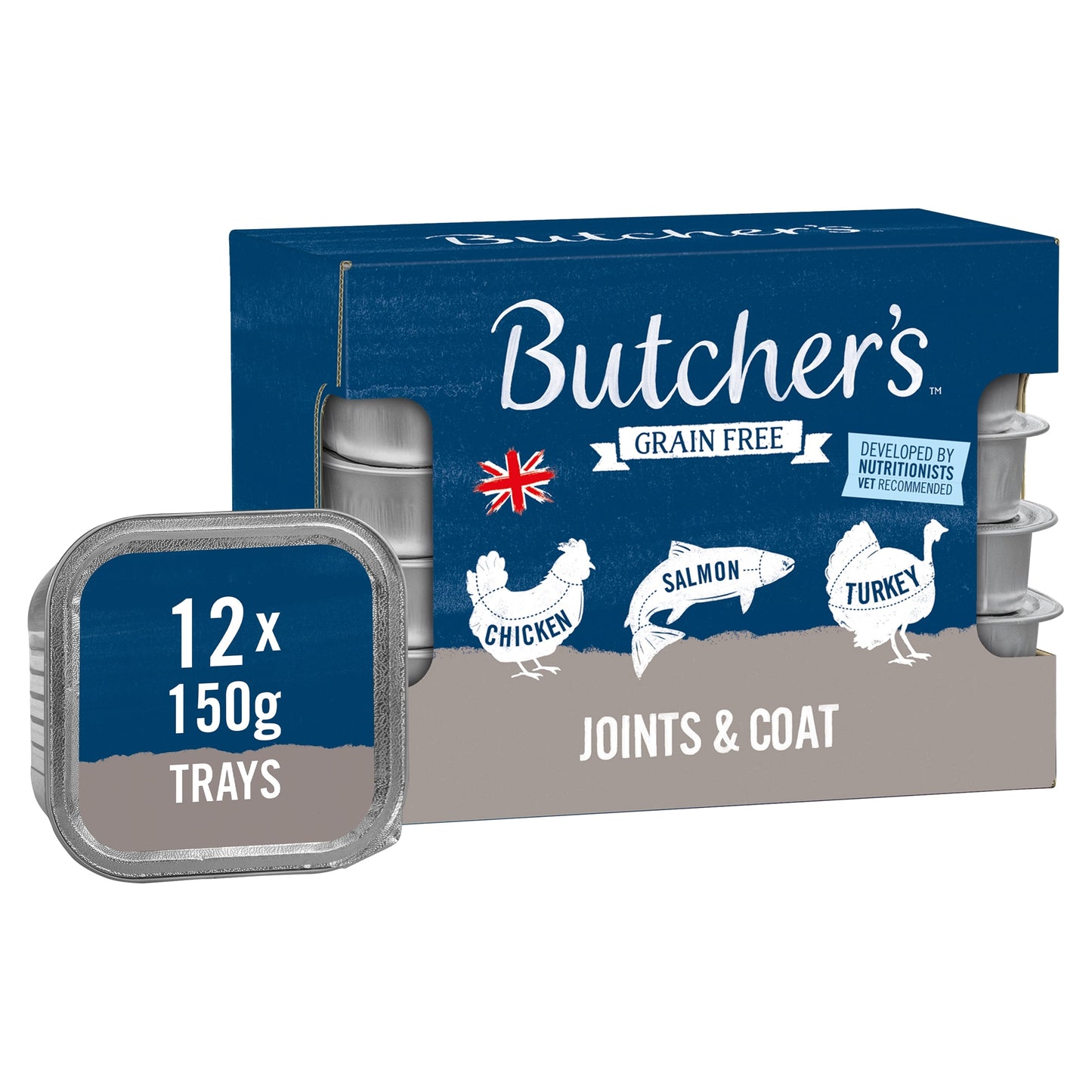 Butchers Joint & Coat Dog Food Mixed Selection 12X150g — image 1