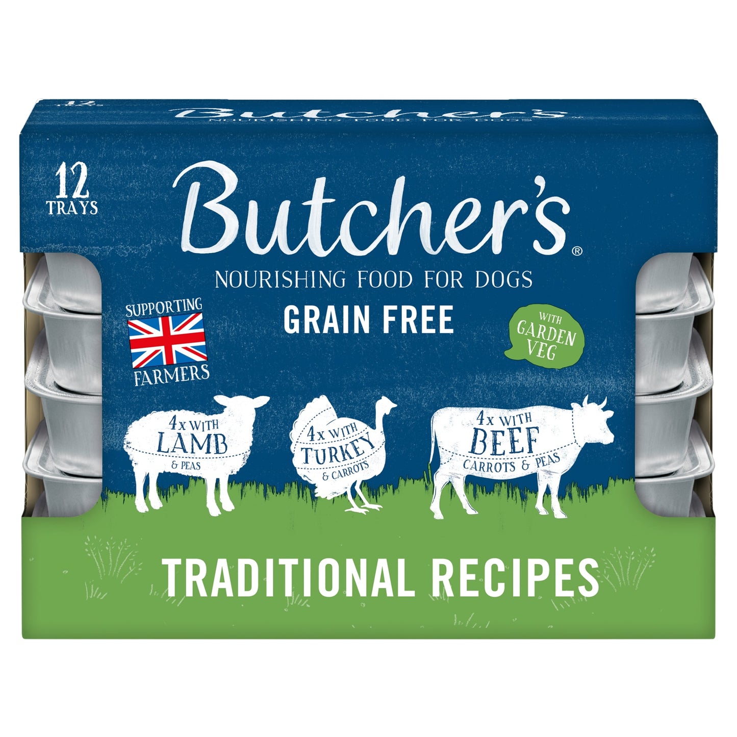 Butchers Traditional Recipe 12X150g Foiltray — image 1