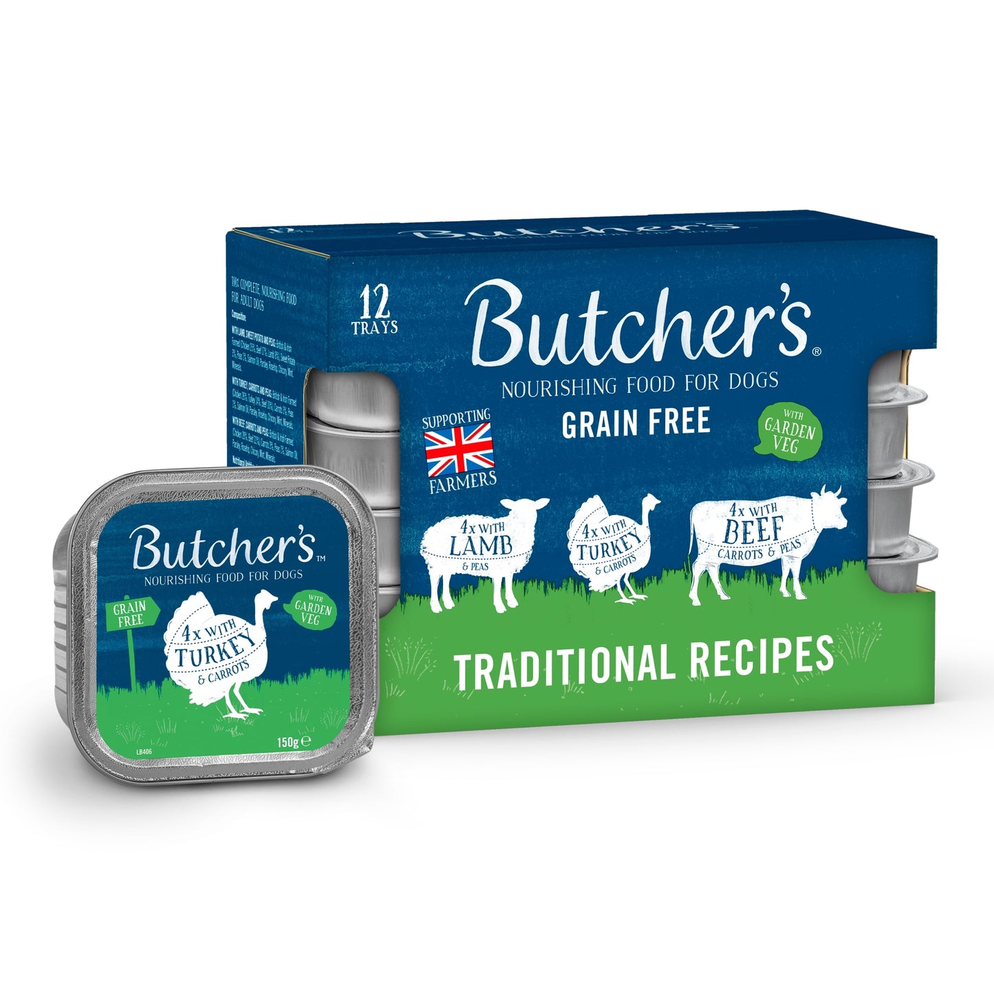 Butchers Traditional Recipe 12X150g Foiltray — image 2
