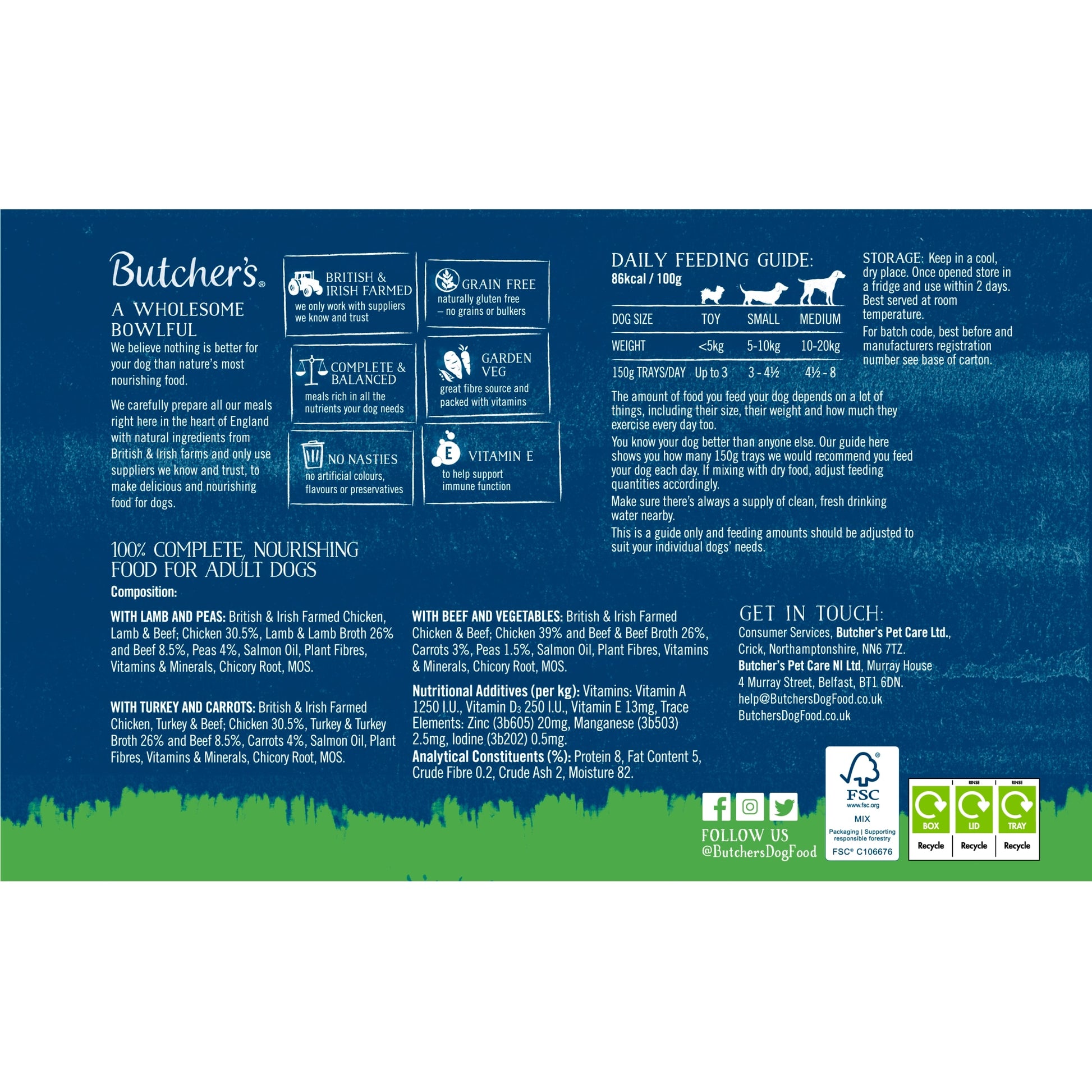 Butchers Traditional Recipe 12X150g Foiltray — image 3