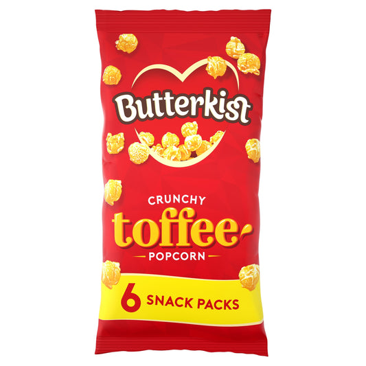 Butterkist Toffee Popcorn 6X20g — image 1