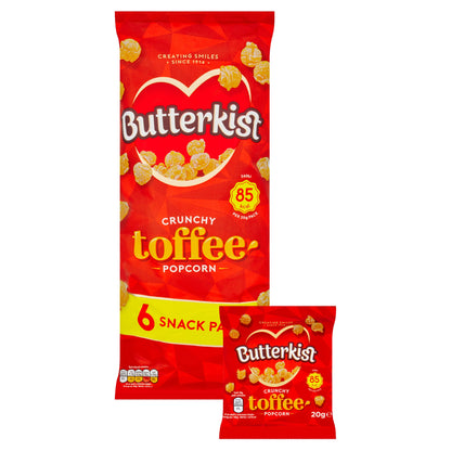 Butterkist Toffee Popcorn 6X20g — image 2