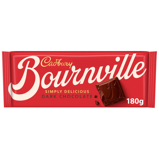 Cadbury Bournville Classic Dark Chocolate 180g — image 1