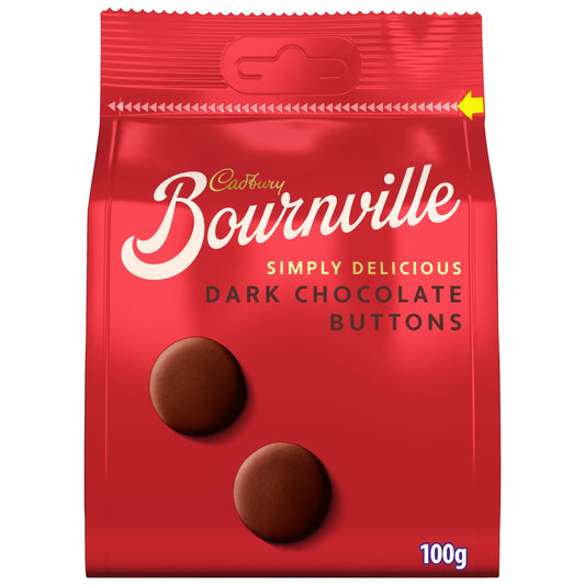 Cadbury Bournville Giant Chocolate Buttons Bag 100G — image 1