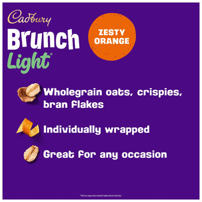Cadbury Brunch Light Orange Wholegrain Cereal Bars 4 x 26g — image 2