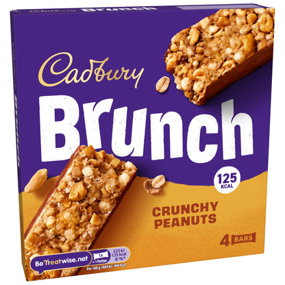 Cadbury Brunch Peanut Wholegrain Cereal Bars 4 x 28g — image 5