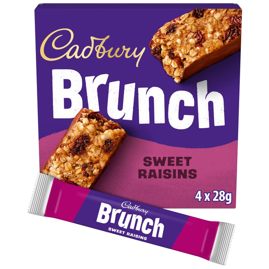 Cadbury Brunch Sweet Raisins 4 x 28g — image 1