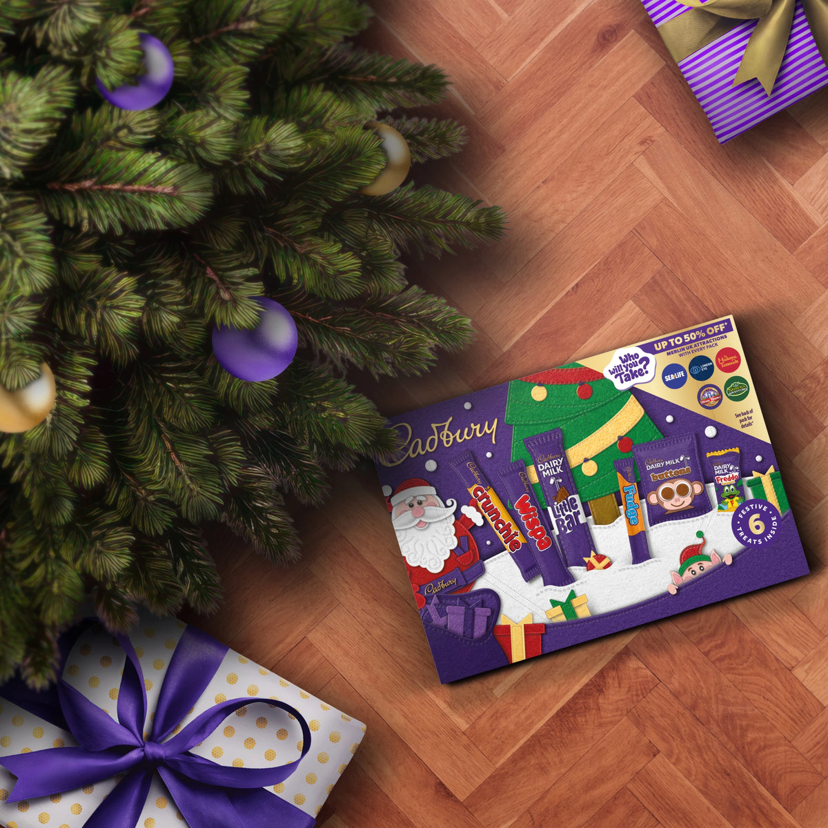 Cadbury Chocolate Xmas Santa Selection Box Medium 125g — image 3