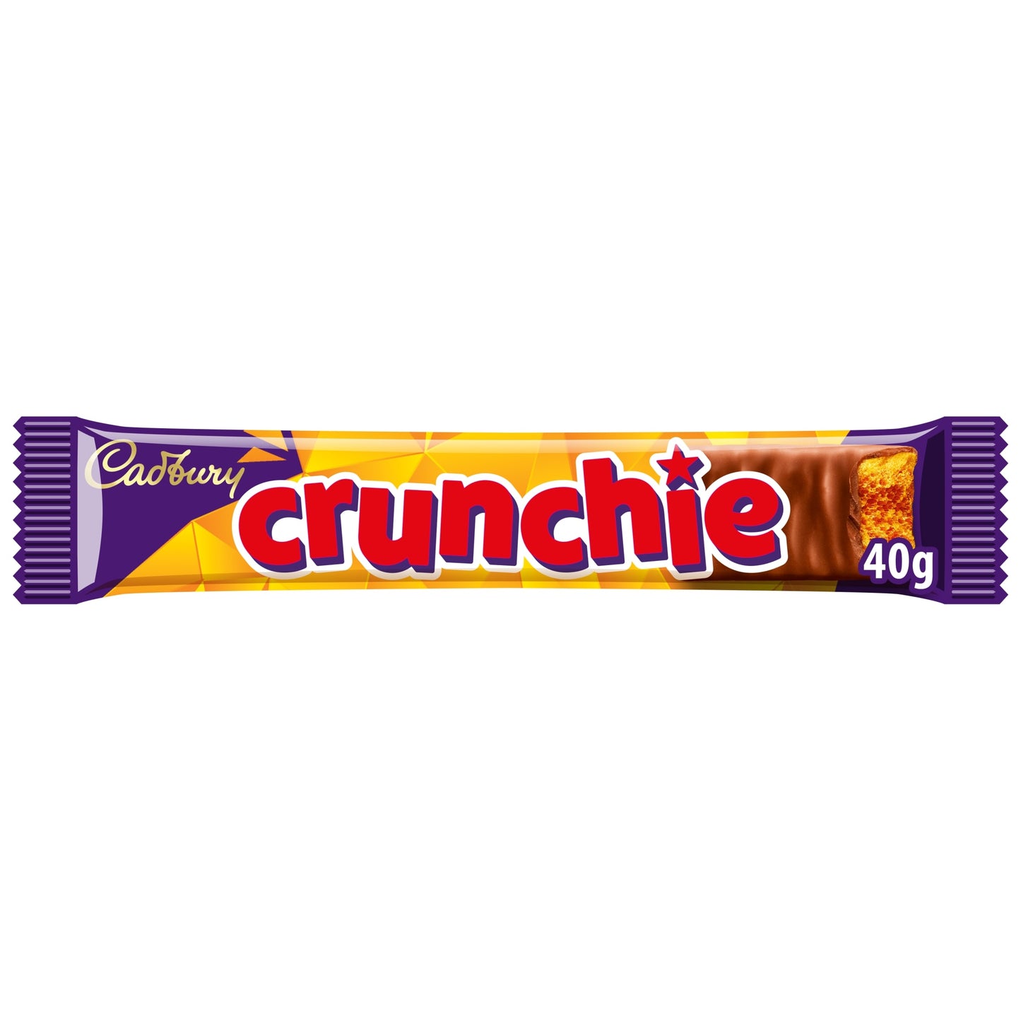 Cadbury Crunchie Chocolate Bar Single 40g — image 1