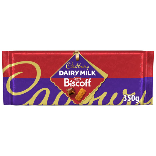 CADBURY DAIRY MILK BISCOFF 350G — image 1