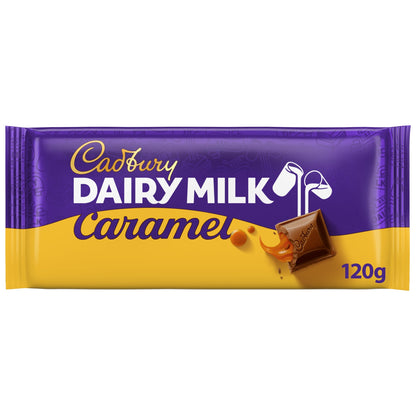 Cadbury Dairy Milk Caramel Chocolate Bar 120g — image 1