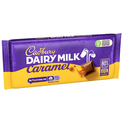 Cadbury Dairy Milk Caramel Chocolate Bar 120g — image 4