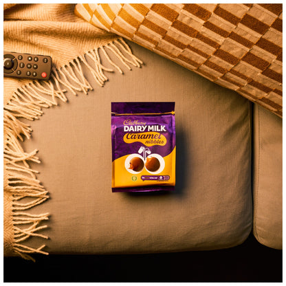 Cadbury Dairy Milk Caramel Nibbles Chocolate Bag 100G — image 2