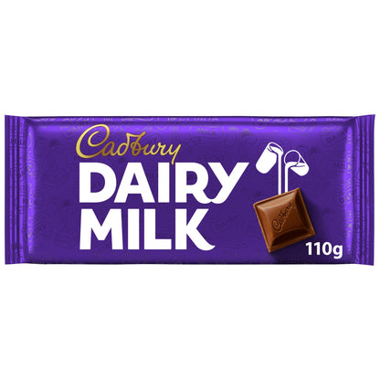 Cadbury Dairy Milk Chocolate Bar 110g — image 1
