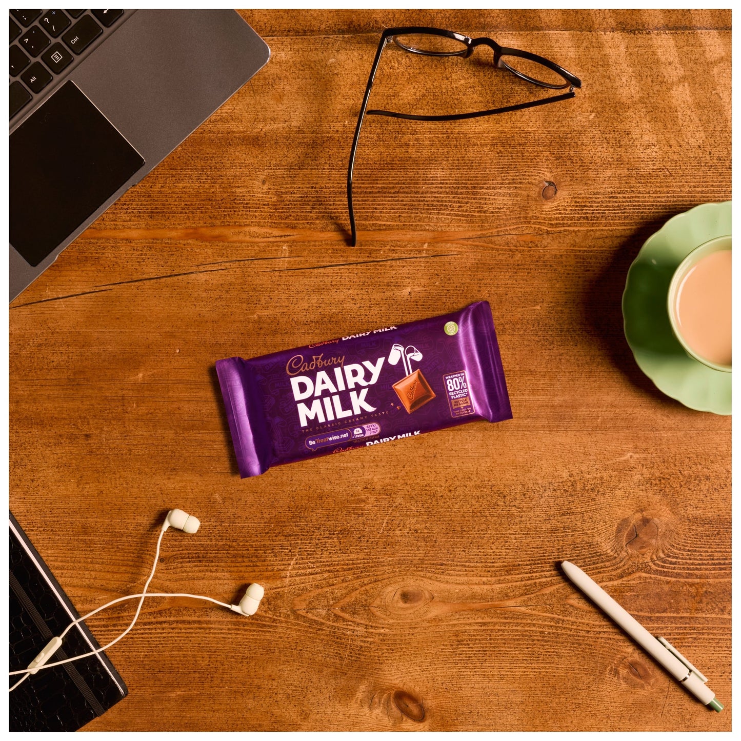 Cadbury Dairy Milk Chocolate Bar 110g — image 2