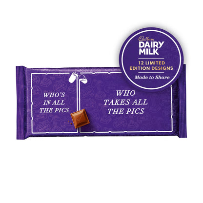 Cadbury Dairy Milk Chocolate Bar 180g — image 4
