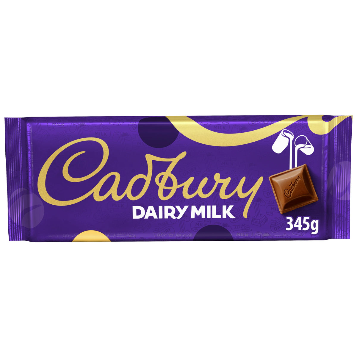 CADBURY DAIRY MILK CHOCOLATE BAR 345G — image 1