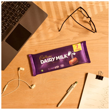 Cadbury Dairy Milk Chocolate Bar Multipack 7 Pack 7 x 27.2g — image 2