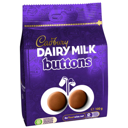 Cadbury Dairy Milk Chocolate Buttons Bag 100G — image 4