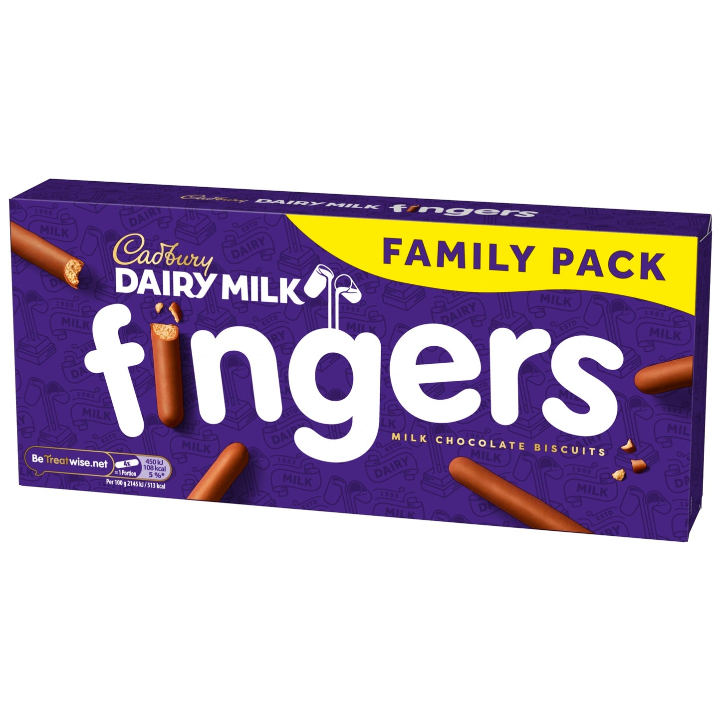 Cadbury Dairy Milk Chocolate Fingers Biscuits 189g — image 4