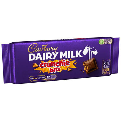 Cadbury Dairy Milk Crunchie Bits Chocolate Bar 180g — image 5
