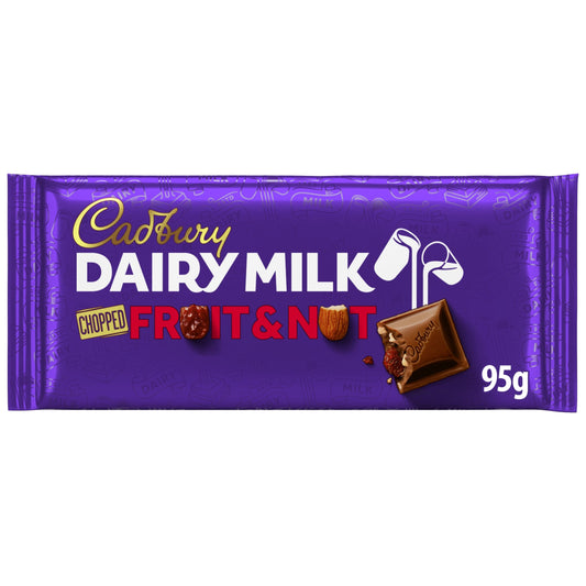 Cadbury Dairy Milk Fruit & Nut Chopped 95G (R) — image 1