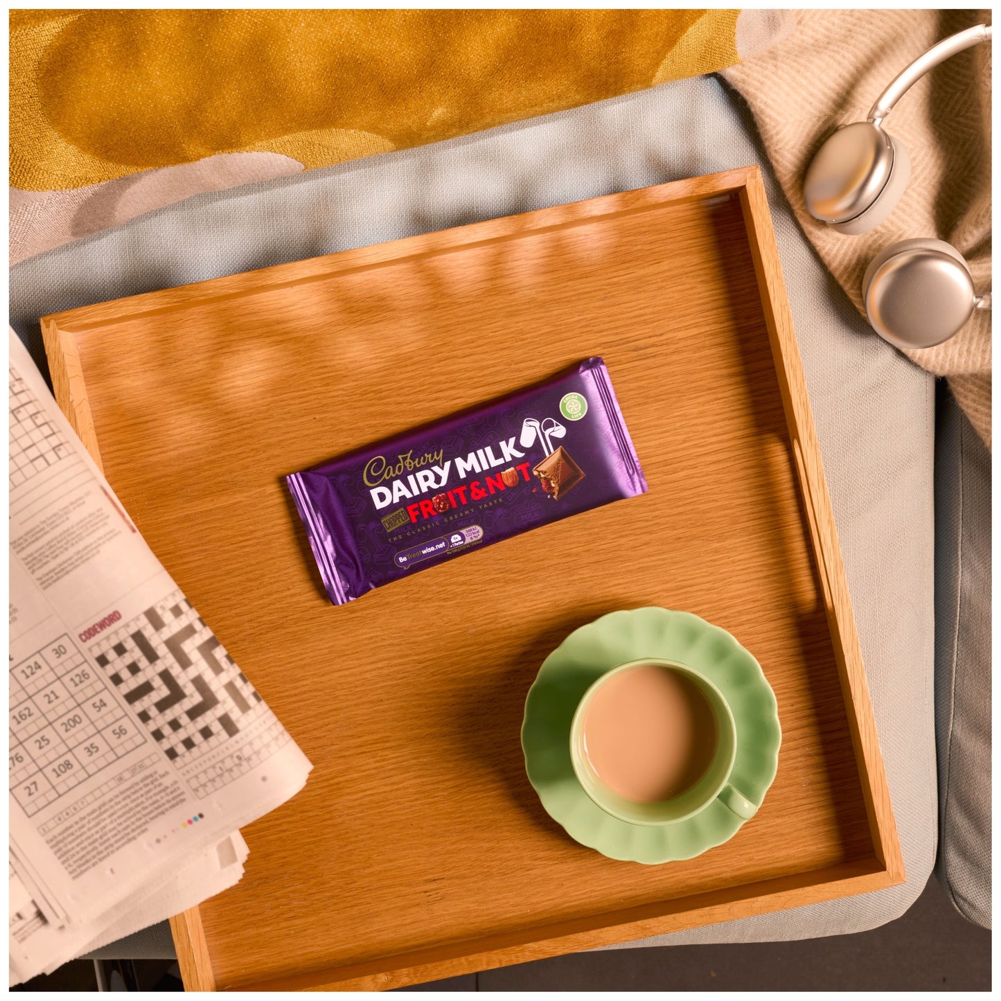 Cadbury Dairy Milk Fruit & Nut Chopped 95G (R) — image 2