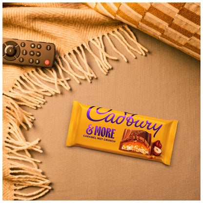 Cadbury Dairy Milk &More Caramel Nut Crunch Chocolate Bar 200g — image 2