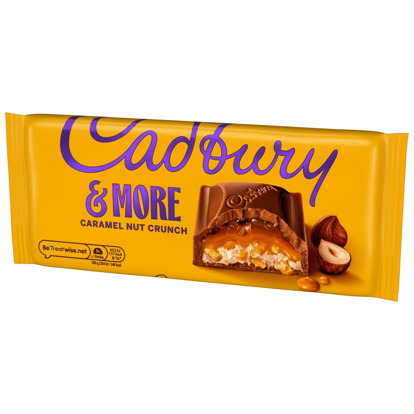 Cadbury Dairy Milk &More Caramel Nut Crunch Chocolate Bar 200g — image 4