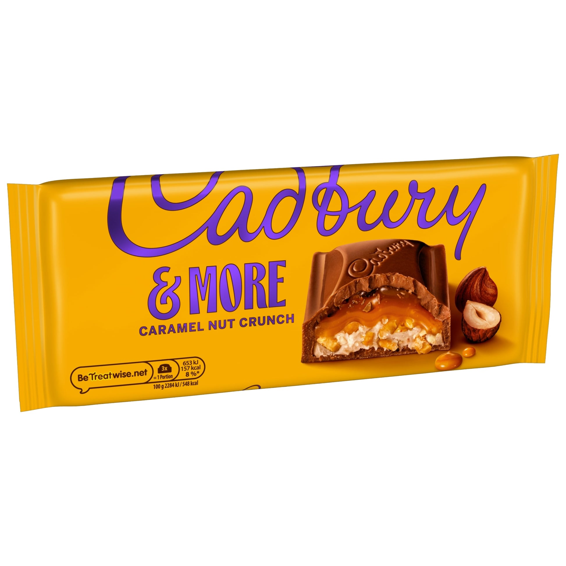 Cadbury Dairy Milk &More Caramel Nut Crunch Chocolate Bar 200g — image 5