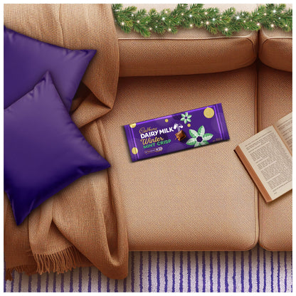 CADBURY DAIRY MILK WINTER MINT CRISP 350G — image 2