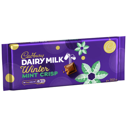 CADBURY DAIRY MILK WINTER MINT CRISP 350G — image 4