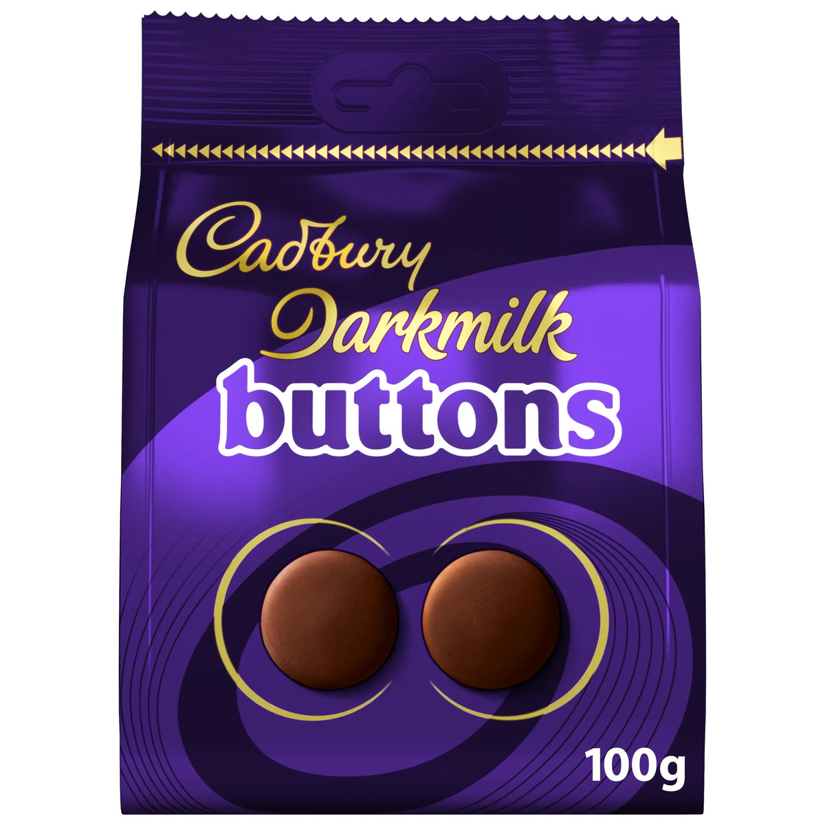 Cadbury Dark Milk Chocolate Buttons Bag 100G — image 1