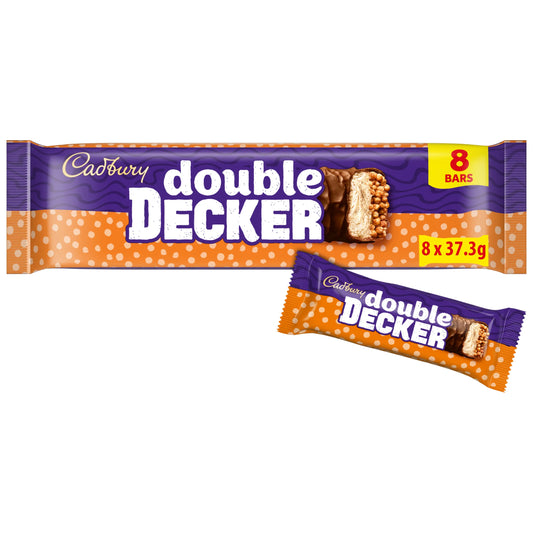 Cadbury Double Decker Chocolate Bar 8 x 37.3g — image 1
