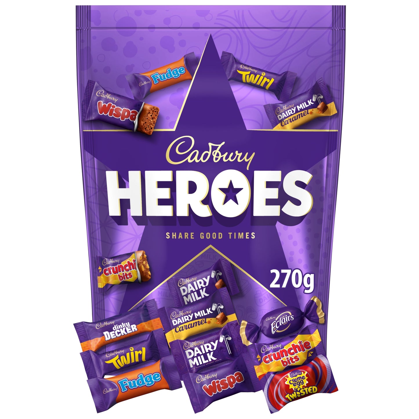 CADBURY HEROES POUCH 270G — image 1