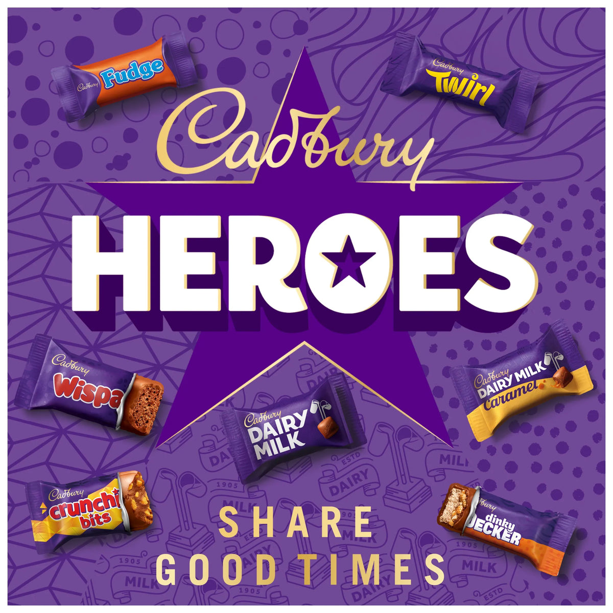 CADBURY HEROES TIN 600G — image 2