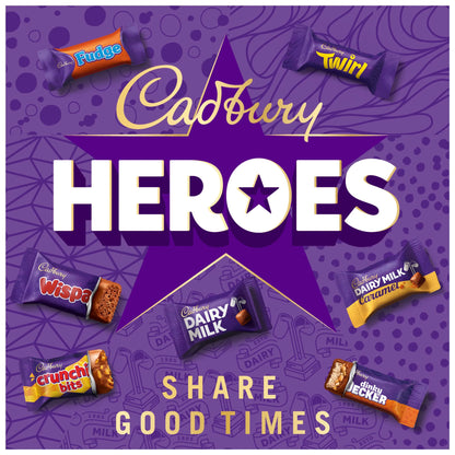 CADBURY HEROES TIN 600G — image 2