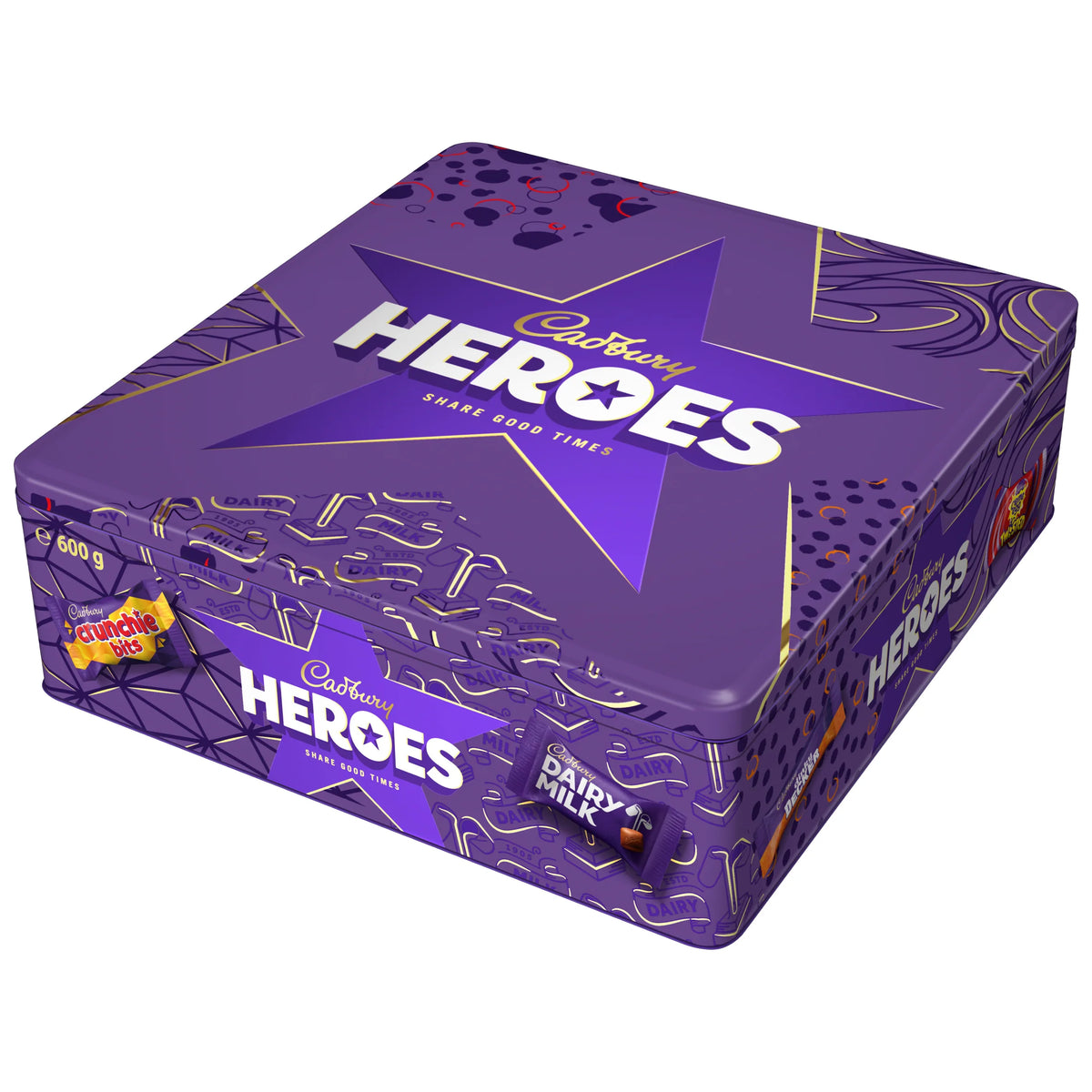 CADBURY HEROES TIN 600G — image 3