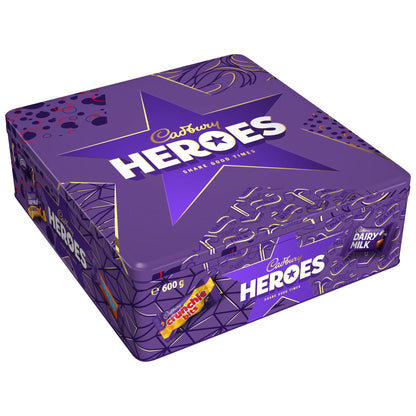 CADBURY HEROES TIN 600G — image 4