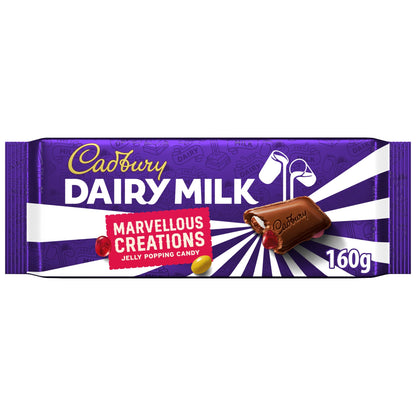 Cadbury Marvellous Creations Jelly Pop Candy Chocolate Bar 160g — image 1