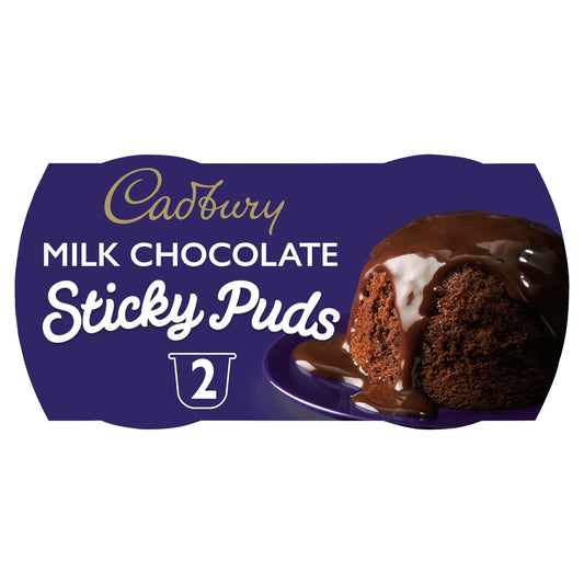 Cadbury Milk Chocolate Puddings 2X95g — image 1