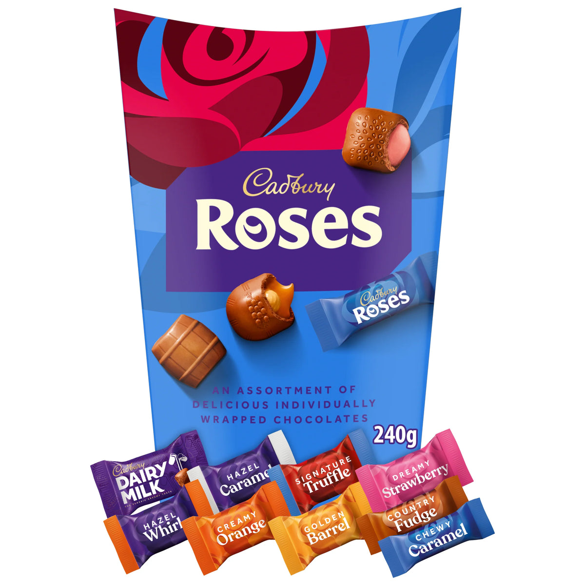 Cadbury Roses Chocolate Box 240g — image 1